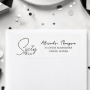 Search for 60th return address labels Minimal typography simple