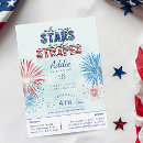 Search for memorial birthday invitations Fireworks