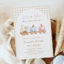 Search for he or she invitations Little pumpkin