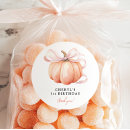 Search for pumpkin birthday stickers Script