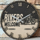 Search for vintage motorcycle clocks Man cave