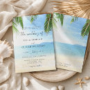 Search for palm tree wedding invitations Destination