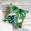 Recherche de feuille de monstera coussins Aquarelle