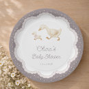Search for gender neutral baby shower plates Silly goose