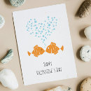 Search for heart fish cards Romance