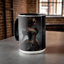 Search for gothic fantasy mugs Black