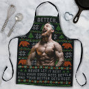 Search for ugly aprons Xmas