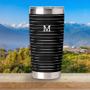 Search for black and white striped tumblers Pattern
