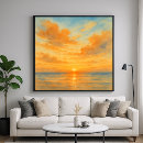Search for sunset seascape posters Ocean