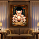 Recherche de porcs posters Décoration intérieure