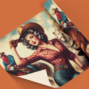 Search for western wrapping paper Vintage