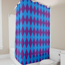 Search for purple diamond shower curtains Harlequin