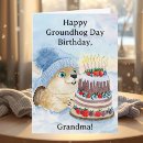 Search for happy groundhog cards Wildlife