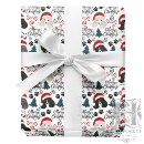 Search for poodle christmas wrapping paper Xmas