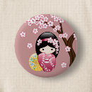 Recherche de geisha badges Kimono
