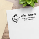 Search for wolf rubber stamps Dog