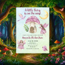 Search for fairy baby shower invitations Enchanted forest