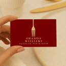 Recherche de fourchettes cartes visite Chef