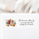 Search for cocktail return address labels Winter
