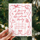 Search for merry little christmas invitations Festive