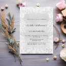 Search for snowflake quinceanera invitations Silver
