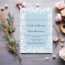Search for light blue 18th birthday invitations Elegant