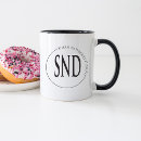 Recherche de objet simple tasses Noir et blanc