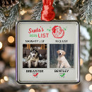 Search for naughty santa ornaments Santa's list