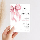 Search for ribbon christening invitations Coquette