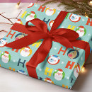 Search for ho ho ho wrapping paper Typography