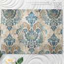 Search for brown damask pattern Decoupage