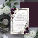 Recherche de winter floral bridal shower invitations Bride