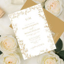 Search for gold leaf wedding invitations Elegant
