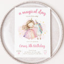 Search for magical day birthday invitations Princess