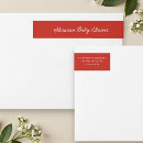 Search for envelope wrap return address labels Typography