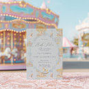 Search for amusement park invitations Merry go round