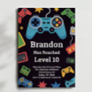 Search for boys 10th birthday invitations Gaming