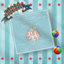Search for circus elephant invitations Whimsical