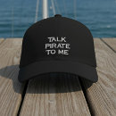 Search for embroidered pirate hats Talk like a pirate