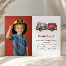 Search for 5th boy birthday invitations Fireman