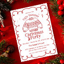 Search for funny ugly sweater invitations Hand drawn