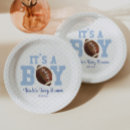 Search for football paper plates Baby shower