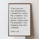 Search for psalm 23 posters Faith
