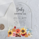 Search for colorful baby shower invitations Watercolor