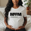 Search for pregnancy womens tshirts Black and white