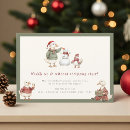 Search for watercolor snowman cards Rustic