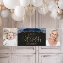 Search for 60th birthday banners Navy blue