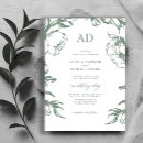 Search for monochrome wedding invitations Roses
