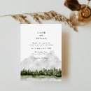 Search for lakeside wedding invitations Woodland forest trees