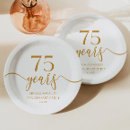 Search for 75th anniversary plates Couple